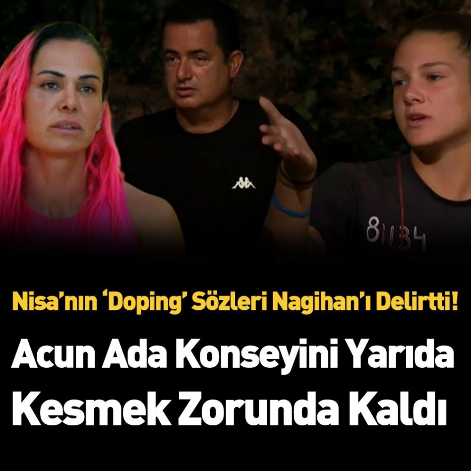 Survivor Nisa Ve Nagihan Birbirlerine Girdi Magazin Ahfa Haber